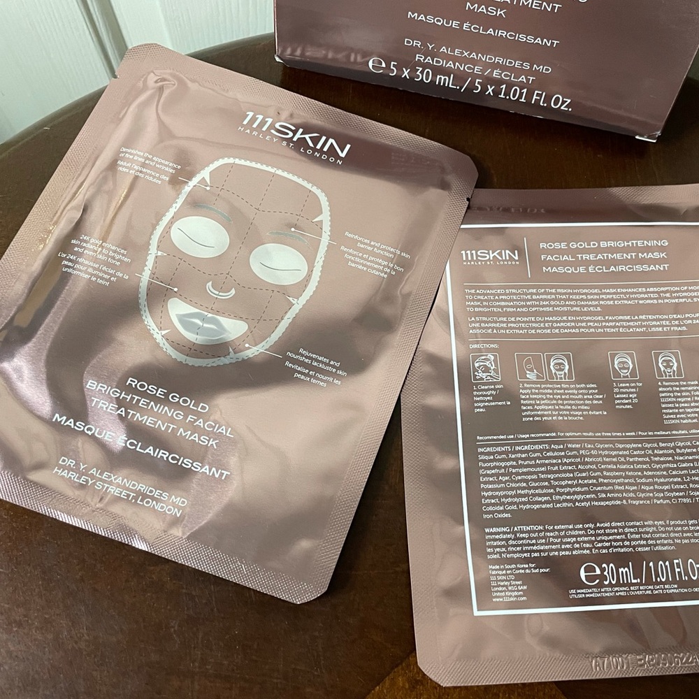 2-pieces New 111 skin face mask
